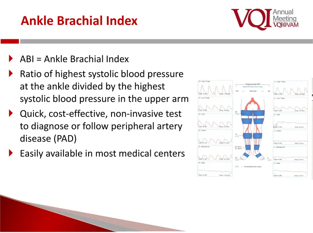 ankle brachial index