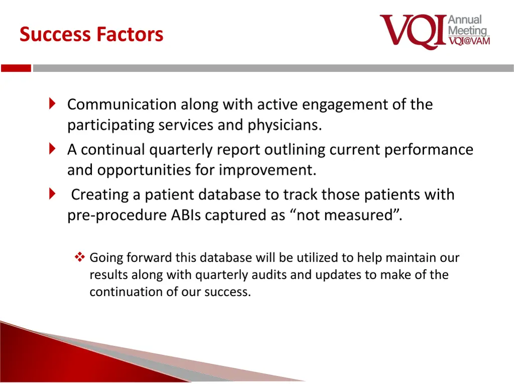 success factors