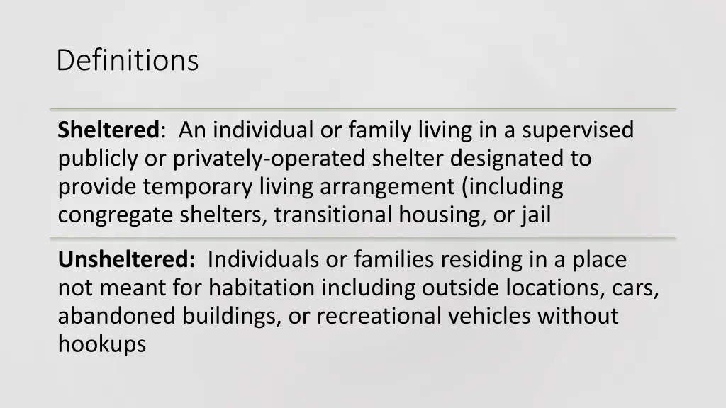 definitions