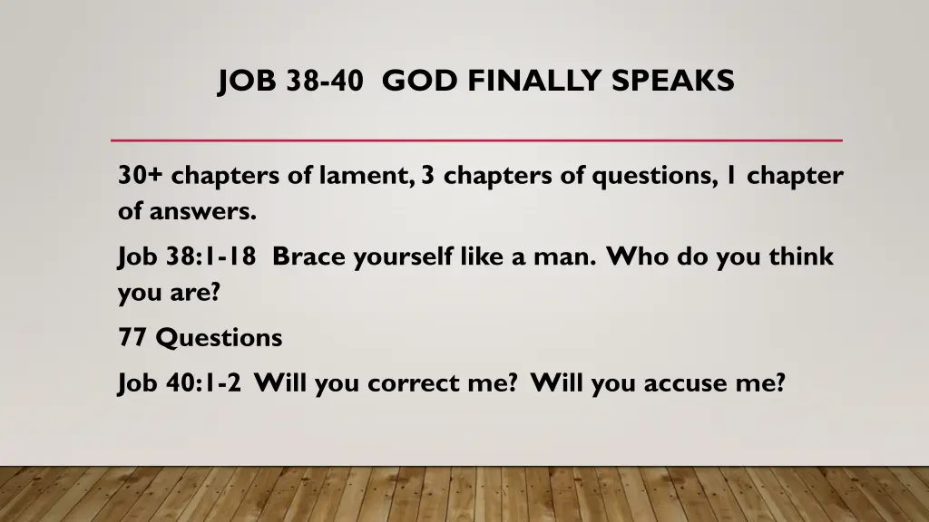 job 38 40 god finally speaks