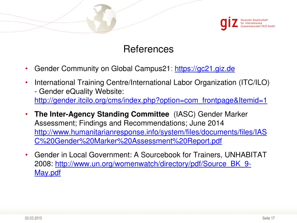 references