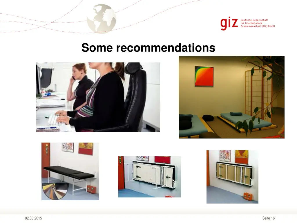 some recommendations
