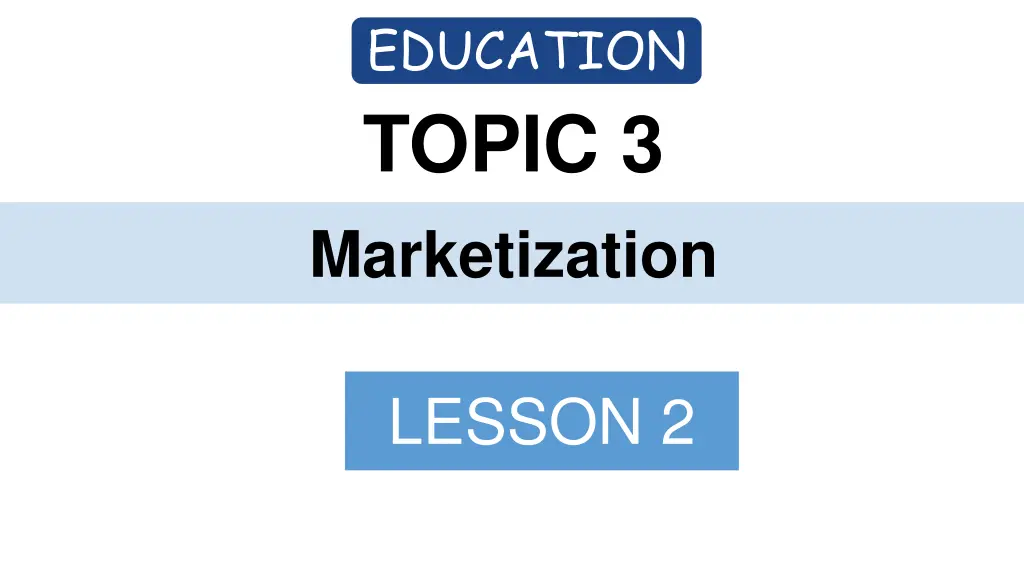 education