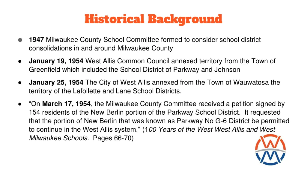 historical background