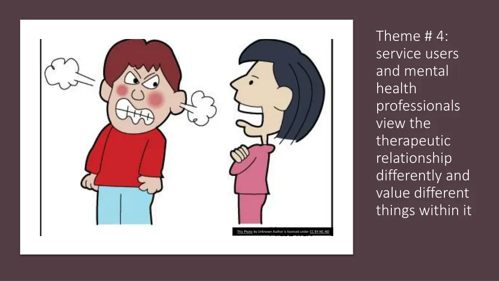 theme 4 service users and mental health