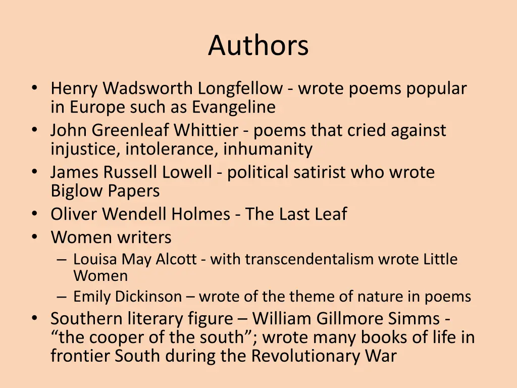authors
