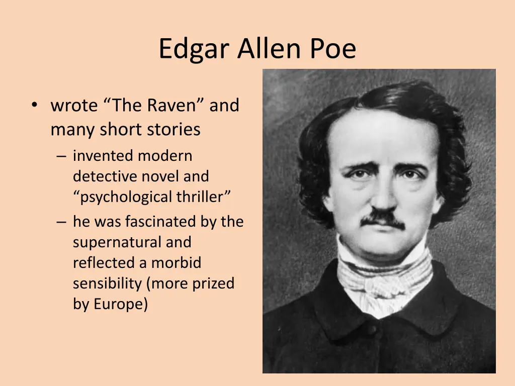 edgar allen poe