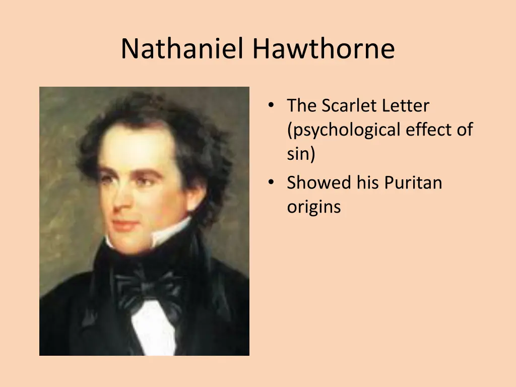 nathaniel hawthorne