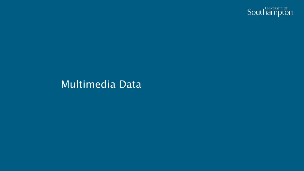 multimedia data