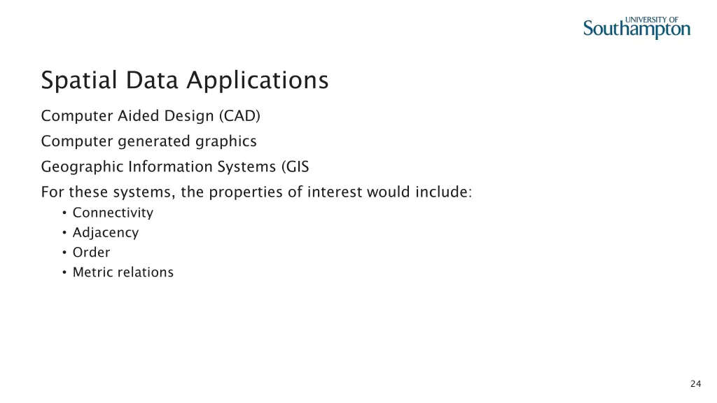 spatial data applications