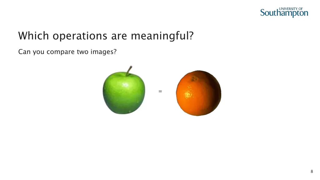 which operations are meaningful 1