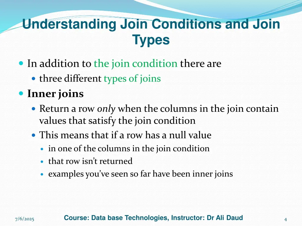 understanding join conditions and join types 2