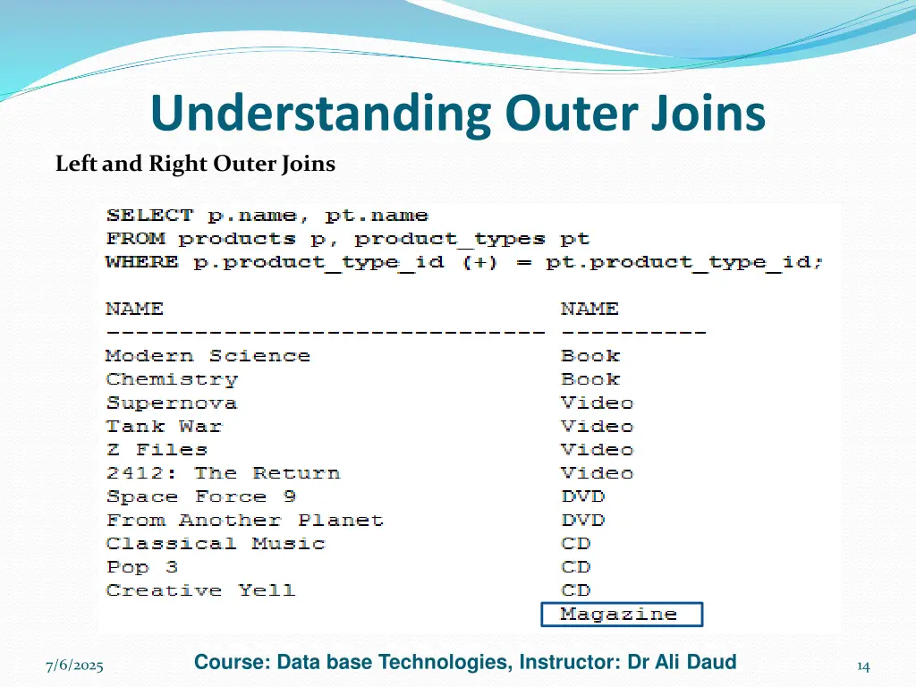 understanding outer joins left and right outer 4