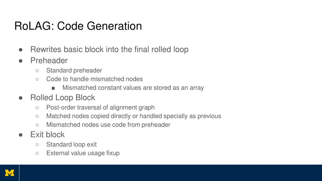 rolag code generation