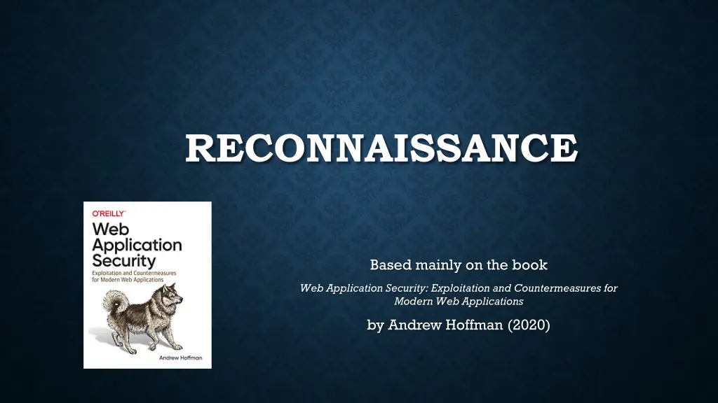 reconnaissance
