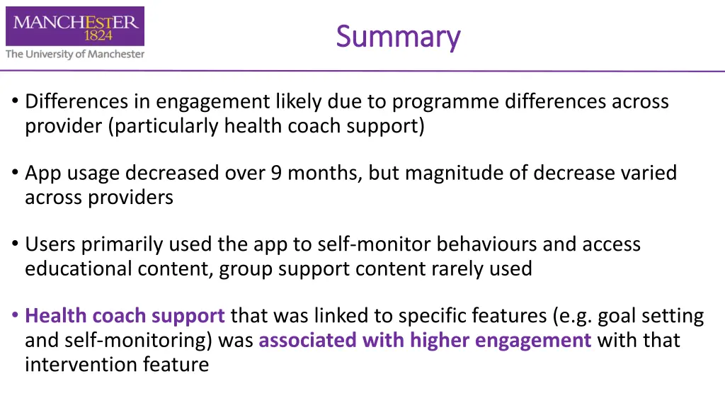 summary summary