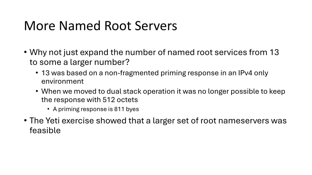 more named root servers