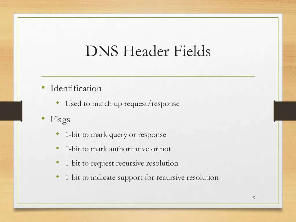 dns header fields
