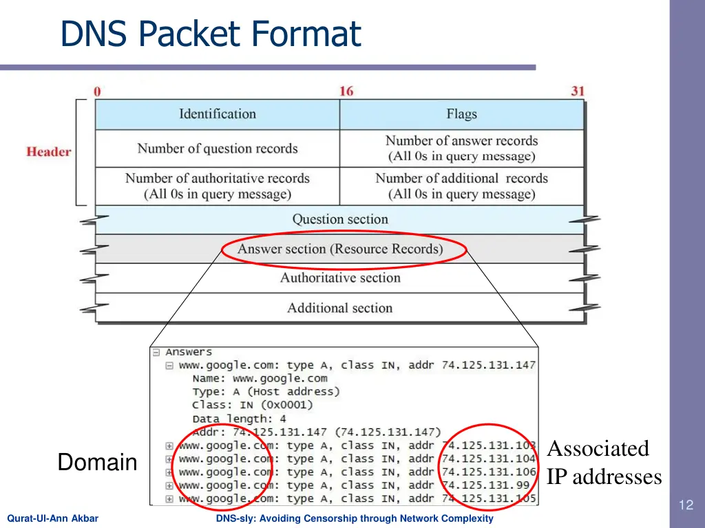 dns packet format