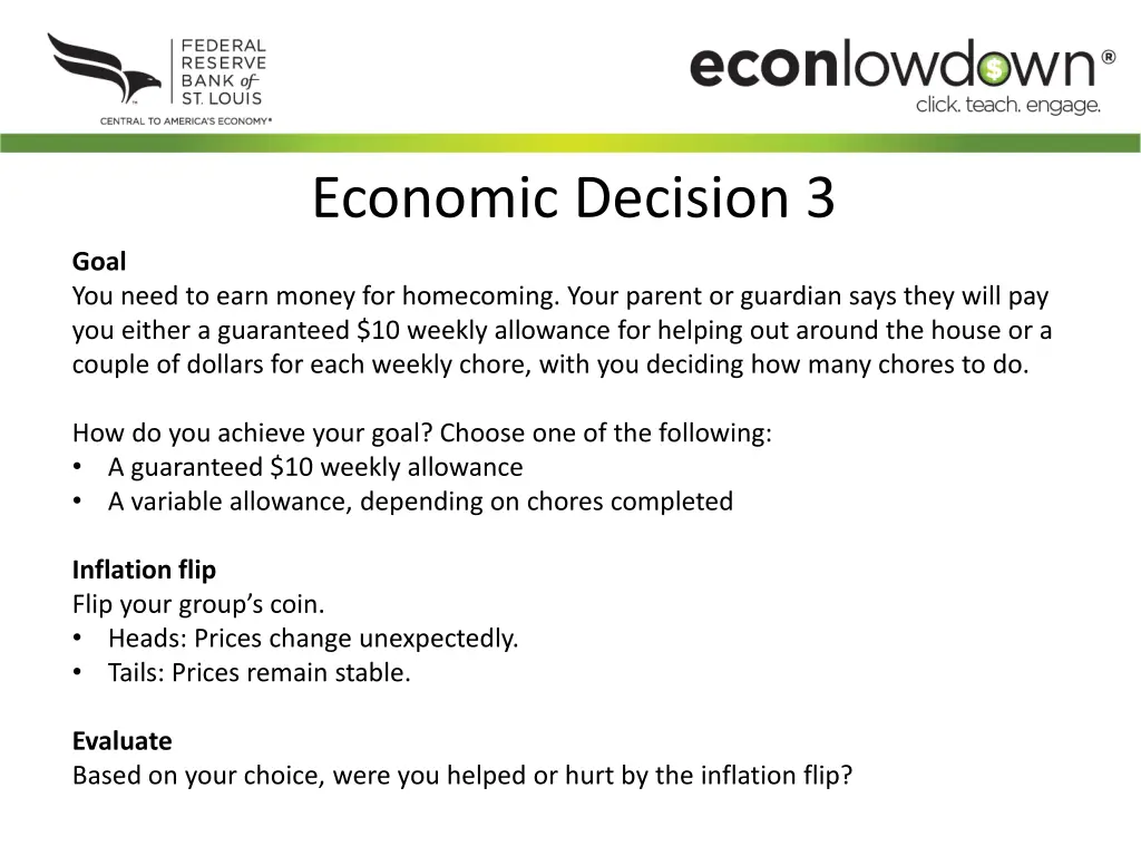economic decision 3