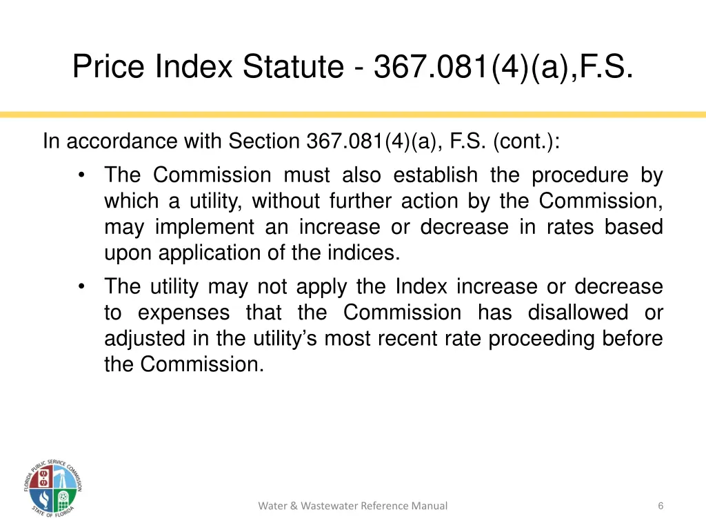 price index statute 367 081 4 a f s 1