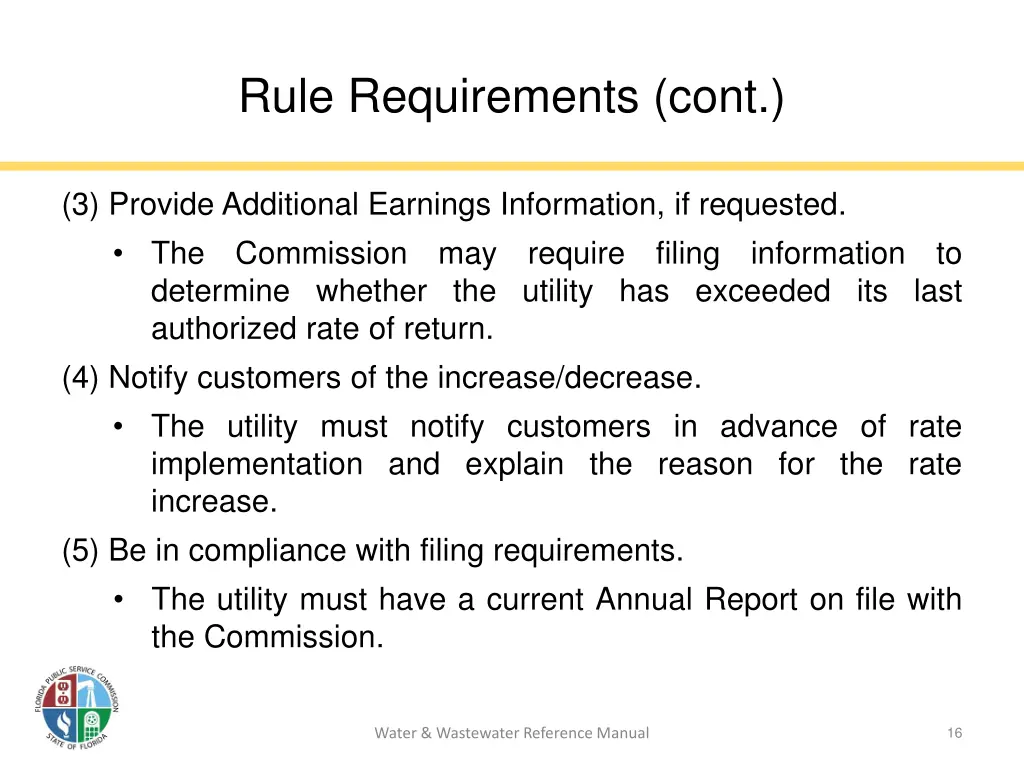rule requirements cont 1