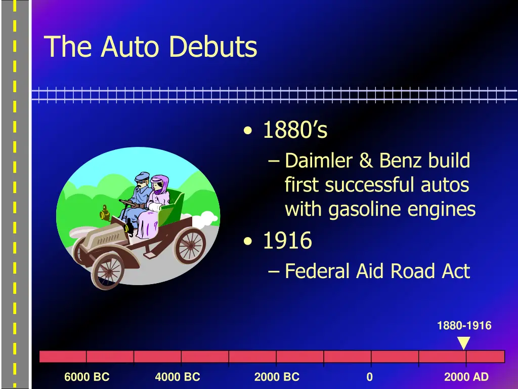 the auto debuts