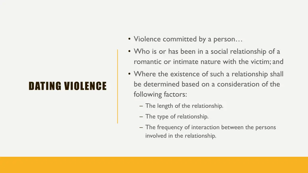 violence committed by a person who is or has been