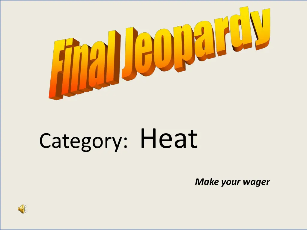 category heat
