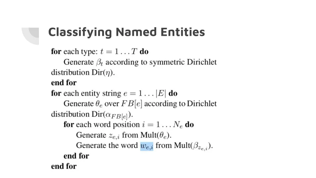 classifying named entities 4