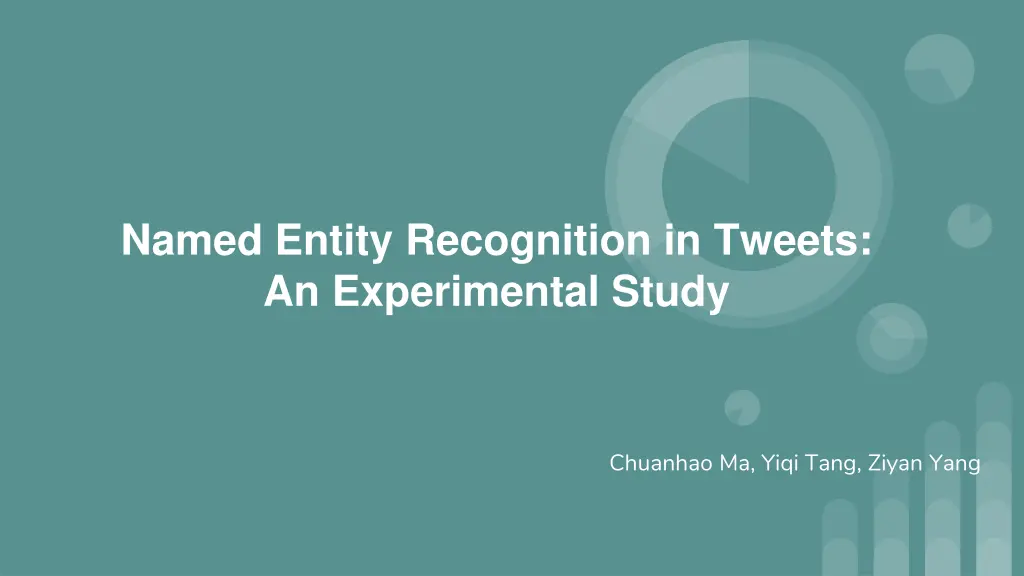 named entity recognition in tweets