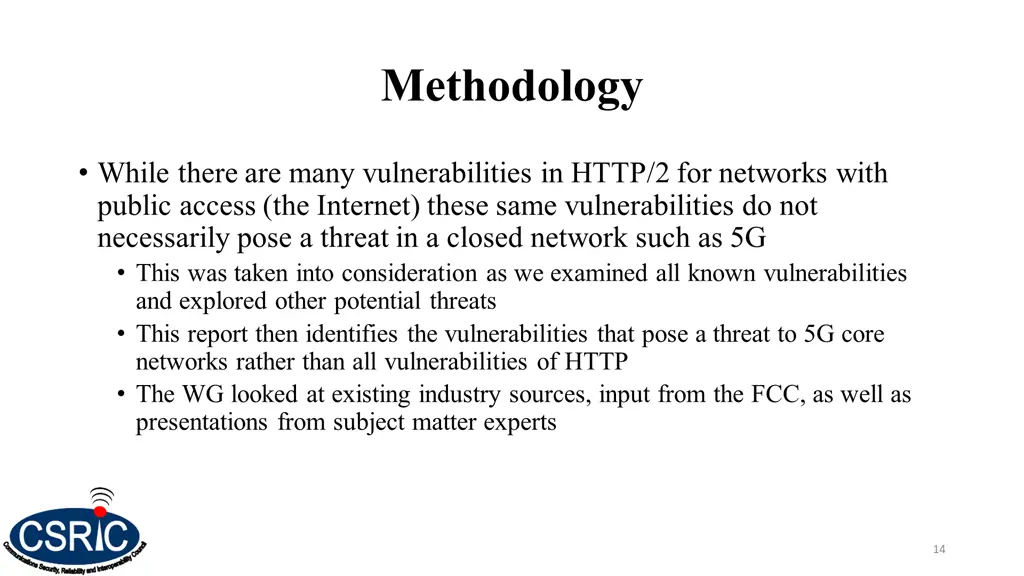 methodology