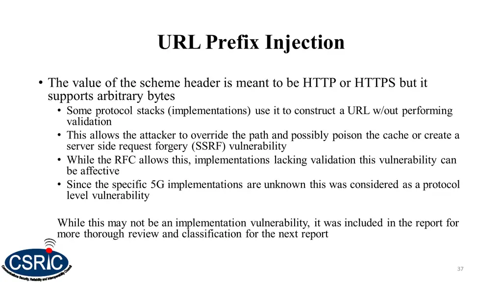 url prefix injection