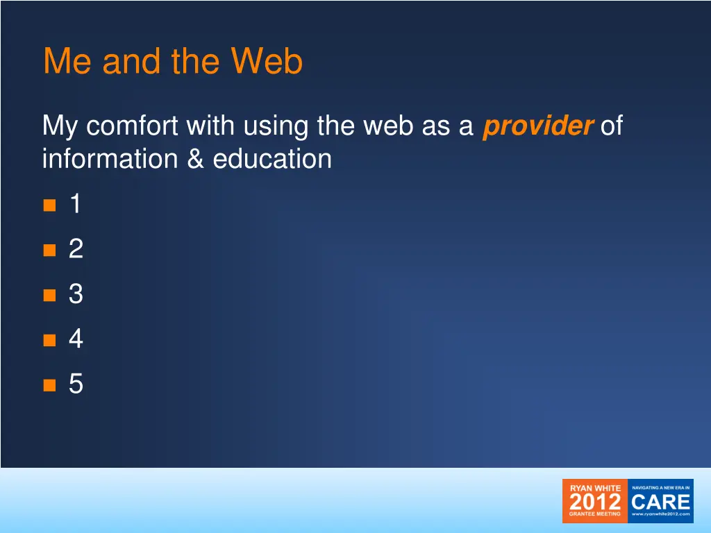 me and the web 1