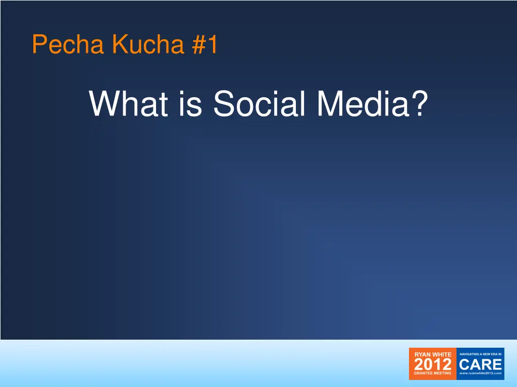 pecha kucha 1
