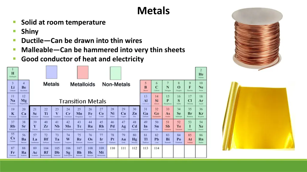metals