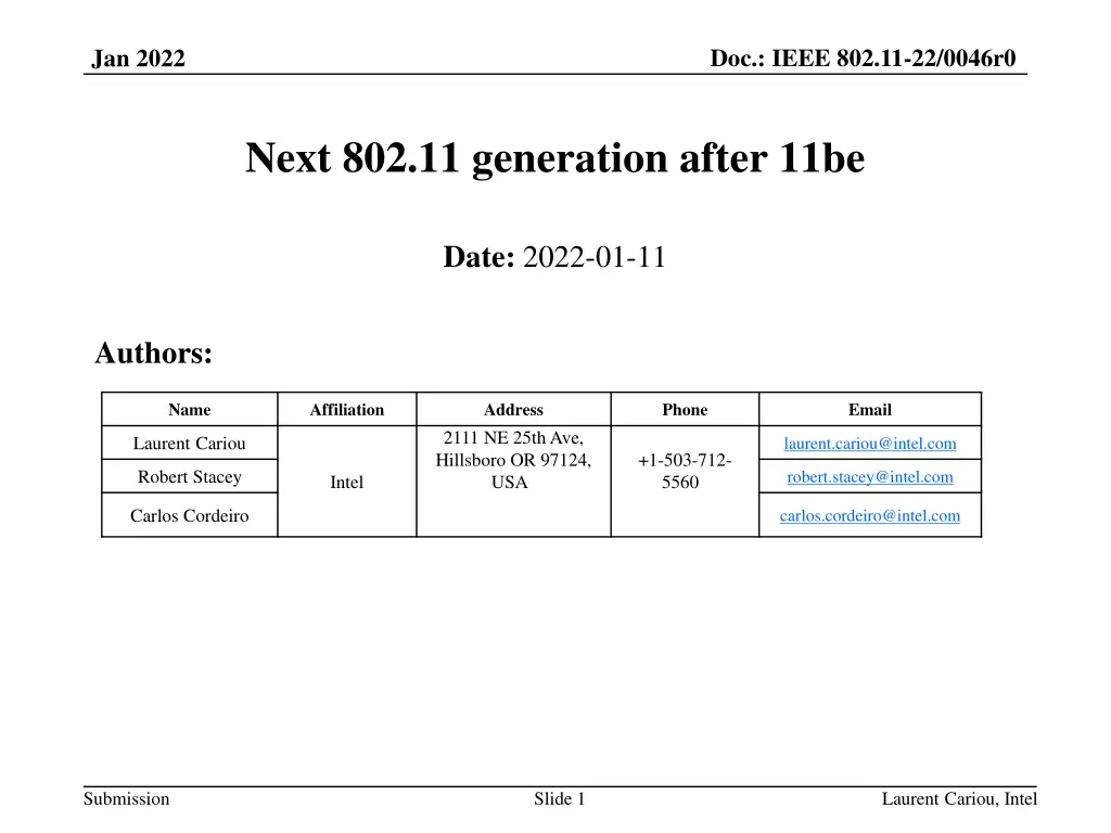 doc ieee 802 11 22 0046r0