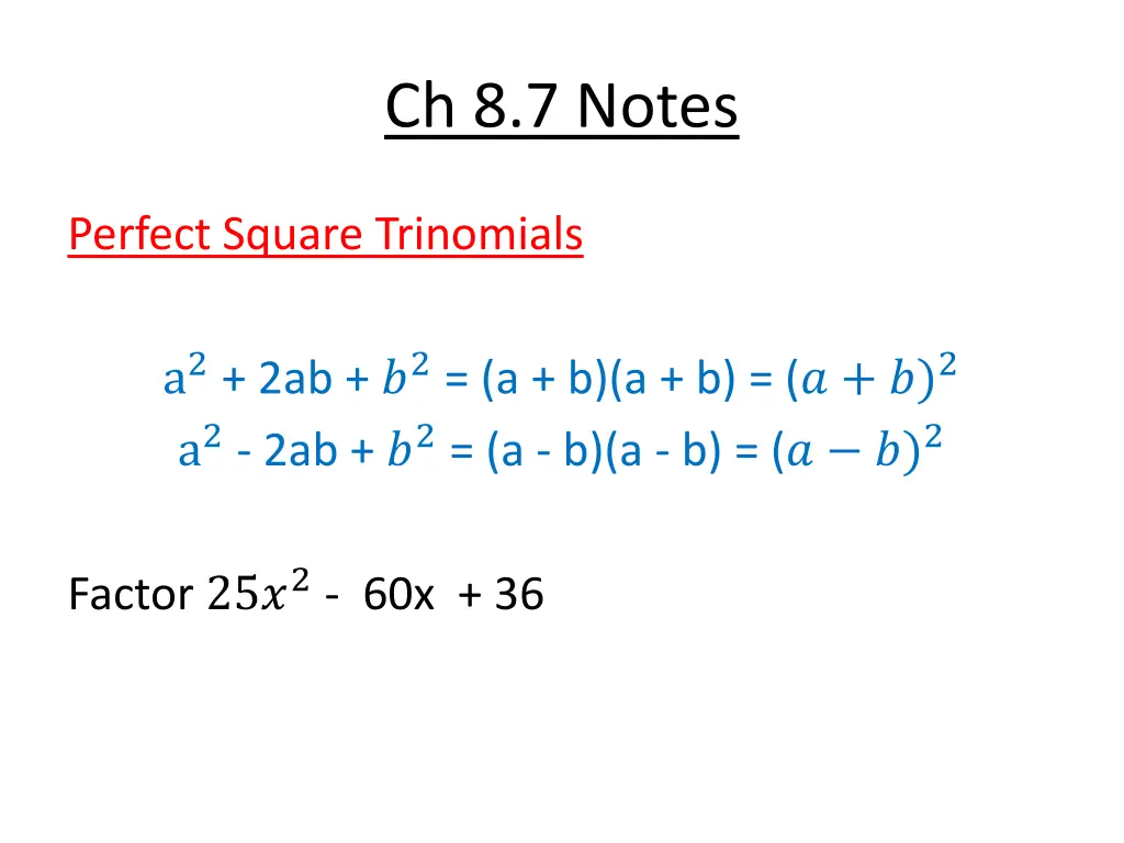 ch 8 7 notes