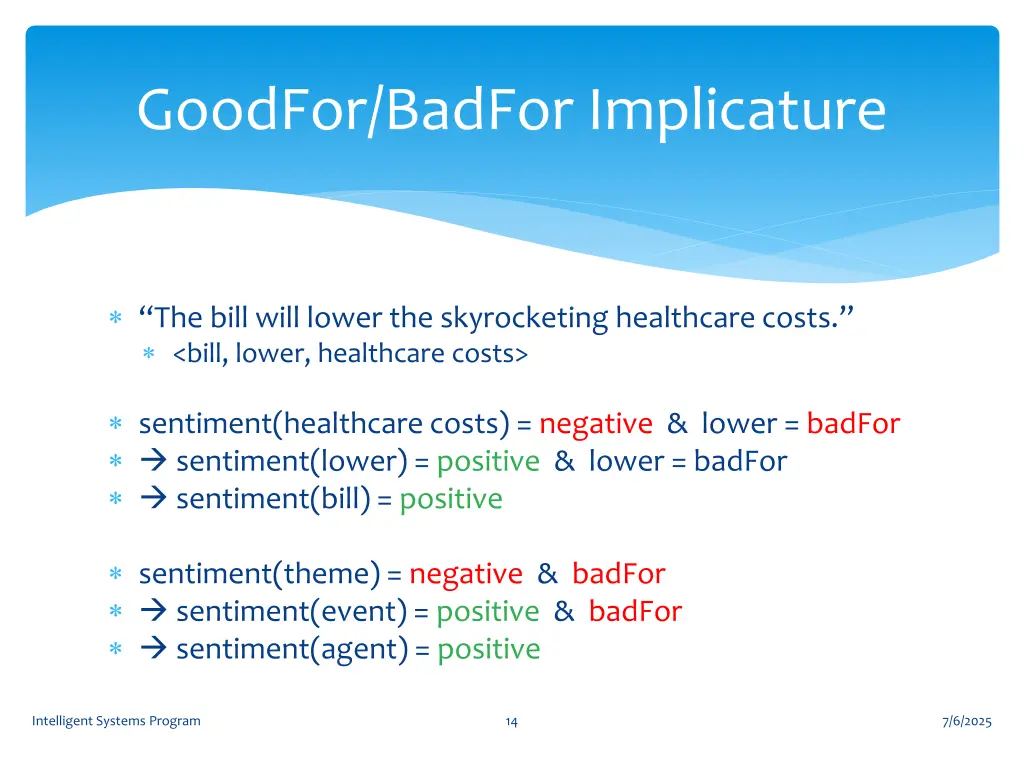 goodfor badfor implicature