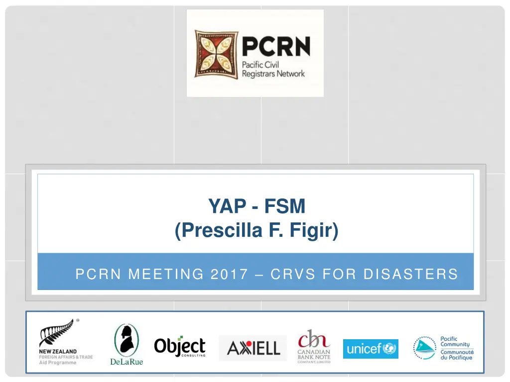 yap fsm prescilla f figir