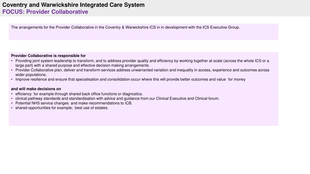 coventry and warwickshire integrated care system 6