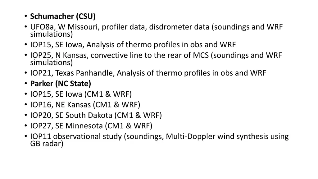 schumacher csu ufo8a w missouri profiler data