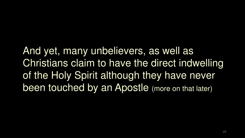 and yet many unbelievers as well as christians