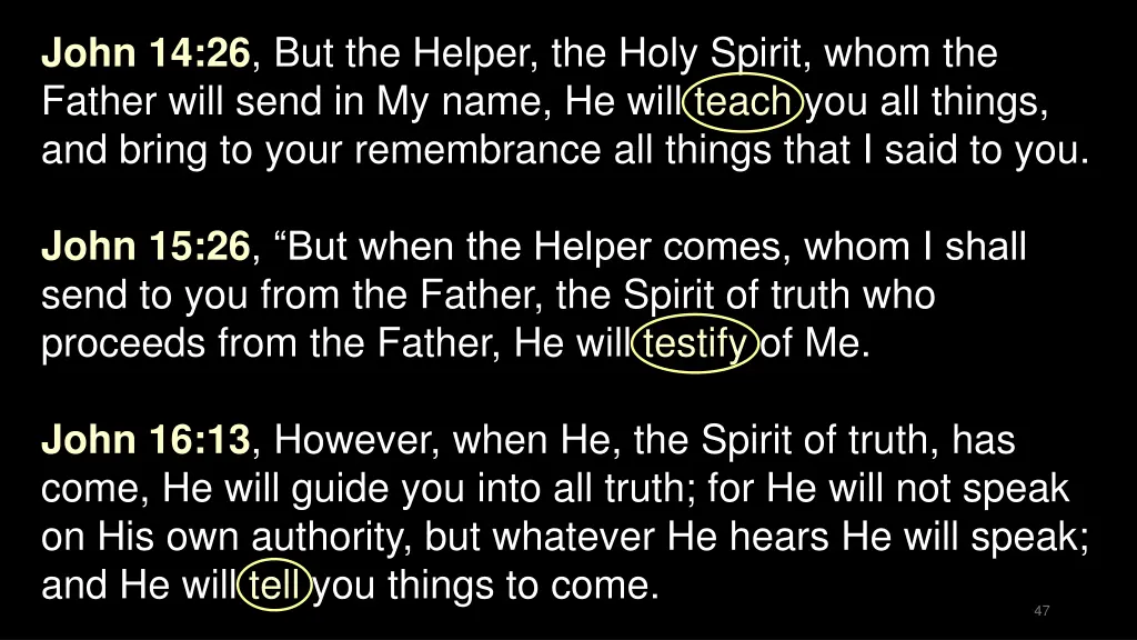 john 14 26 but the helper the holy spirit whom