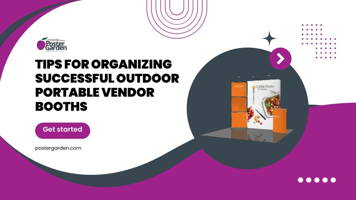 tips for organizing successful outdoor portable
