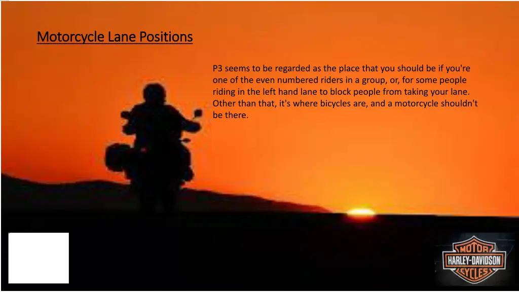 motorcycle lane positions motorcycle lane 3