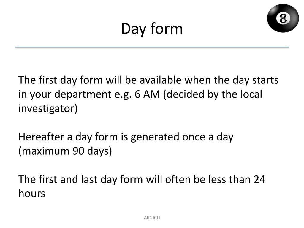 day form
