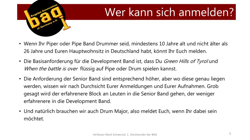 wer kann sich anmelden