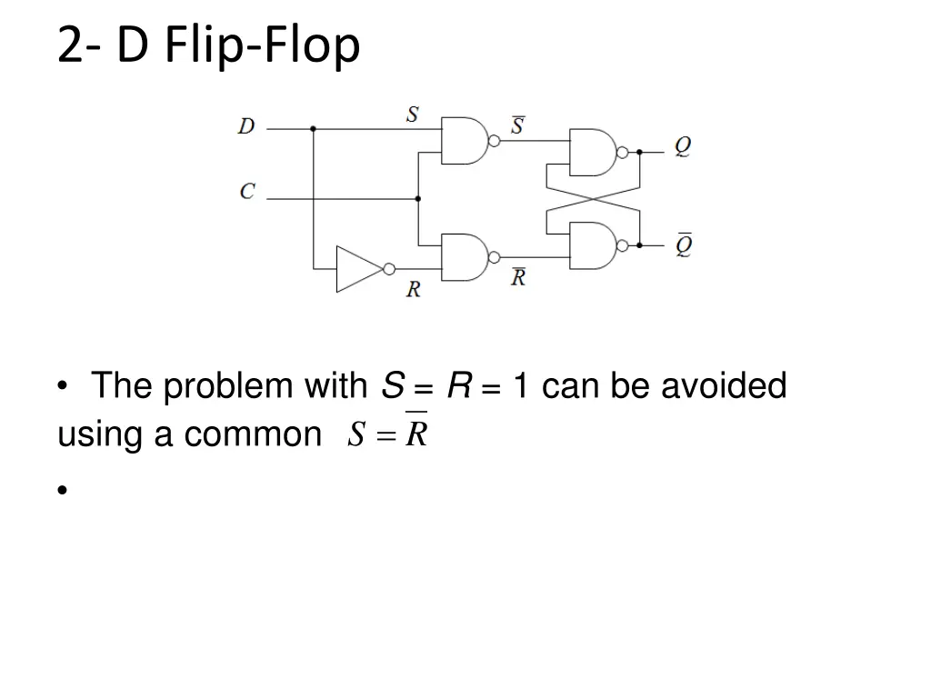 2 d flip flop