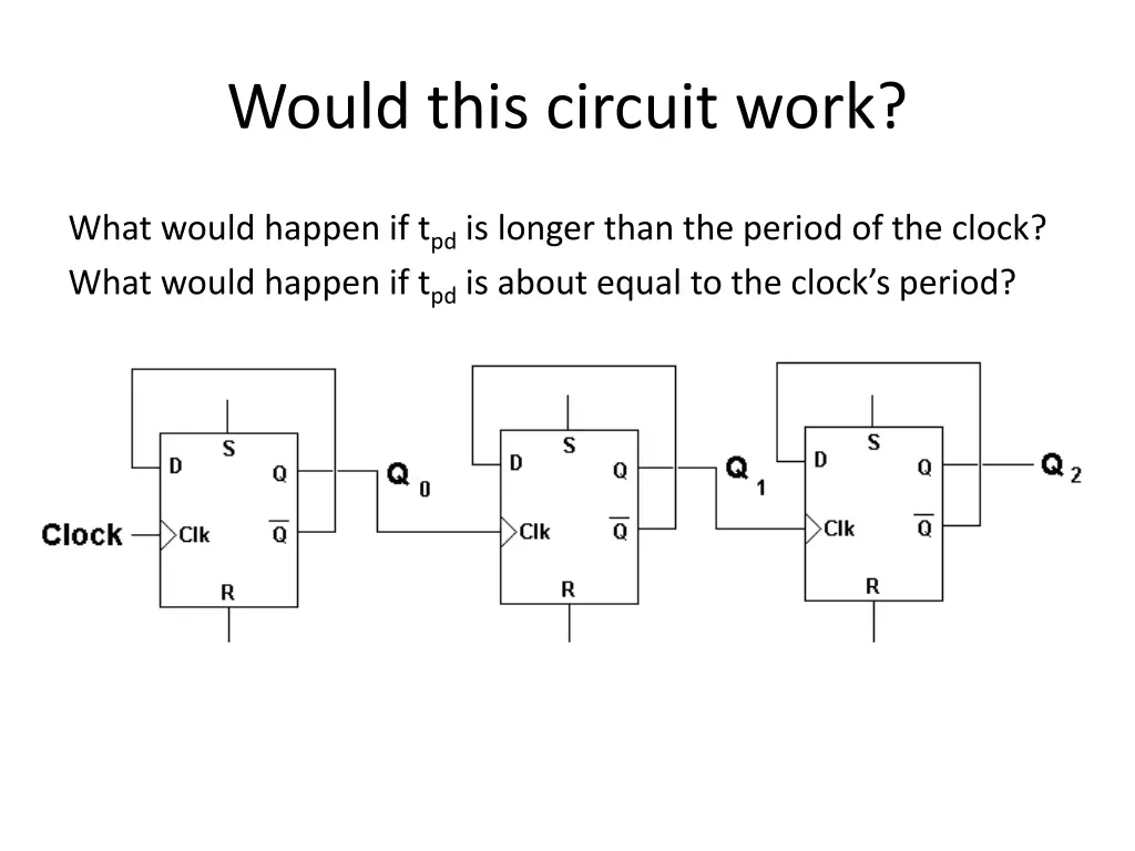 would this circuit work